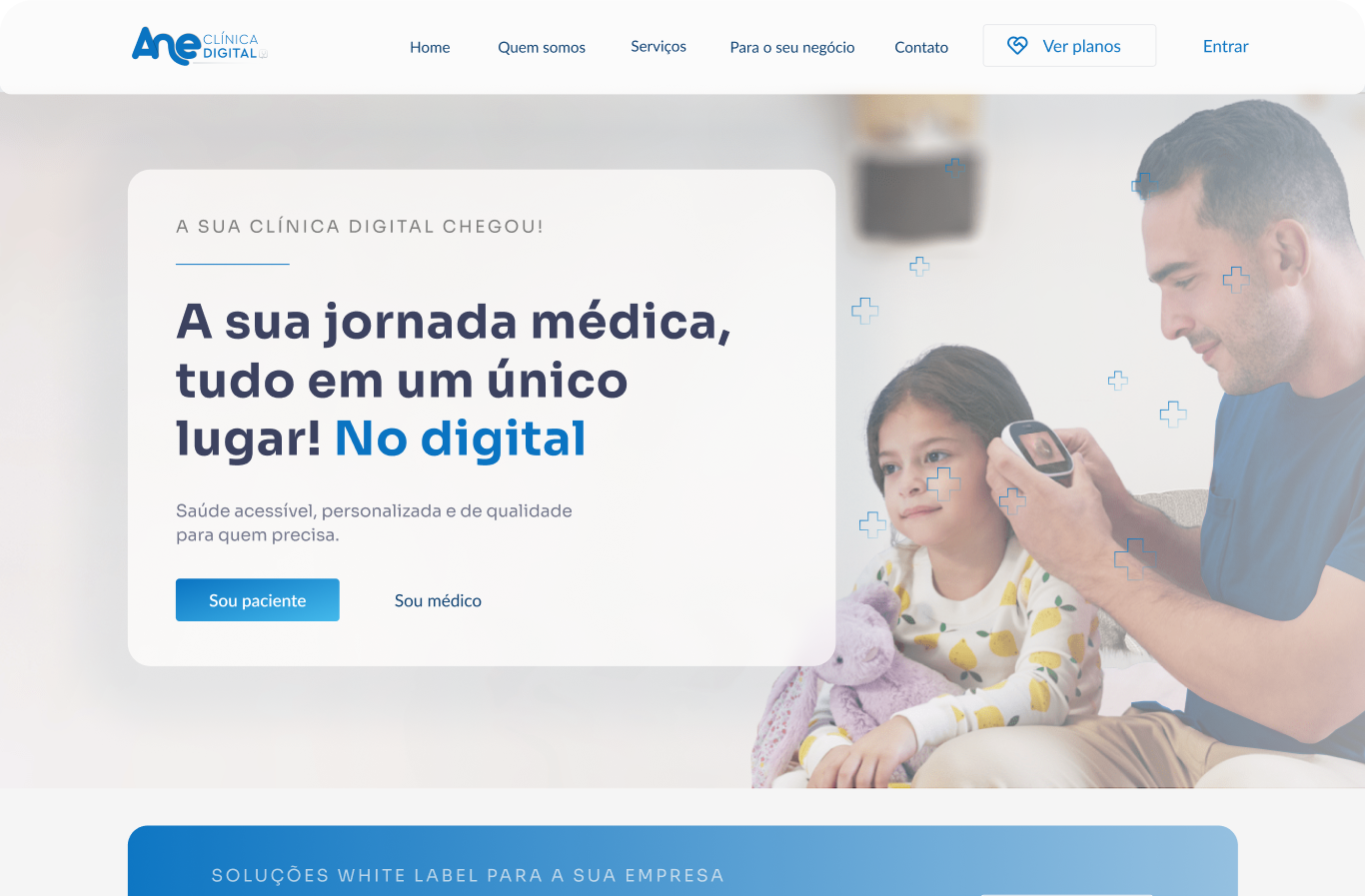 Website para Ane Clinica Digital