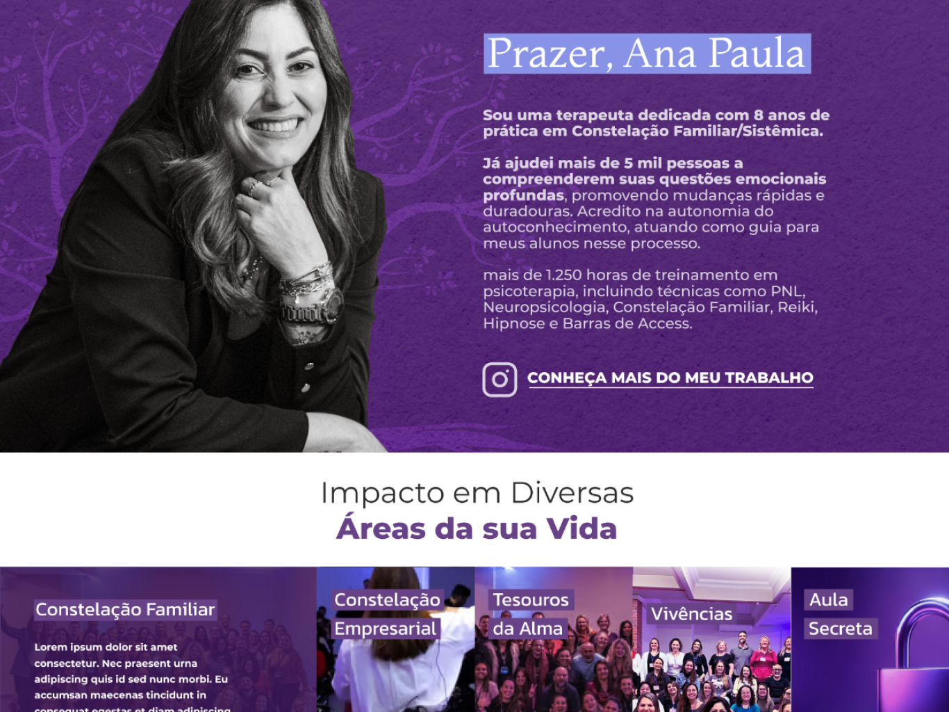 Landing Page Constelação